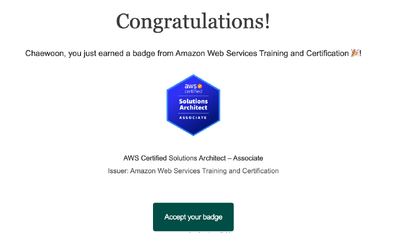 Featured image of post AWS Solutions Architect Associate(SAA-C03) 후기