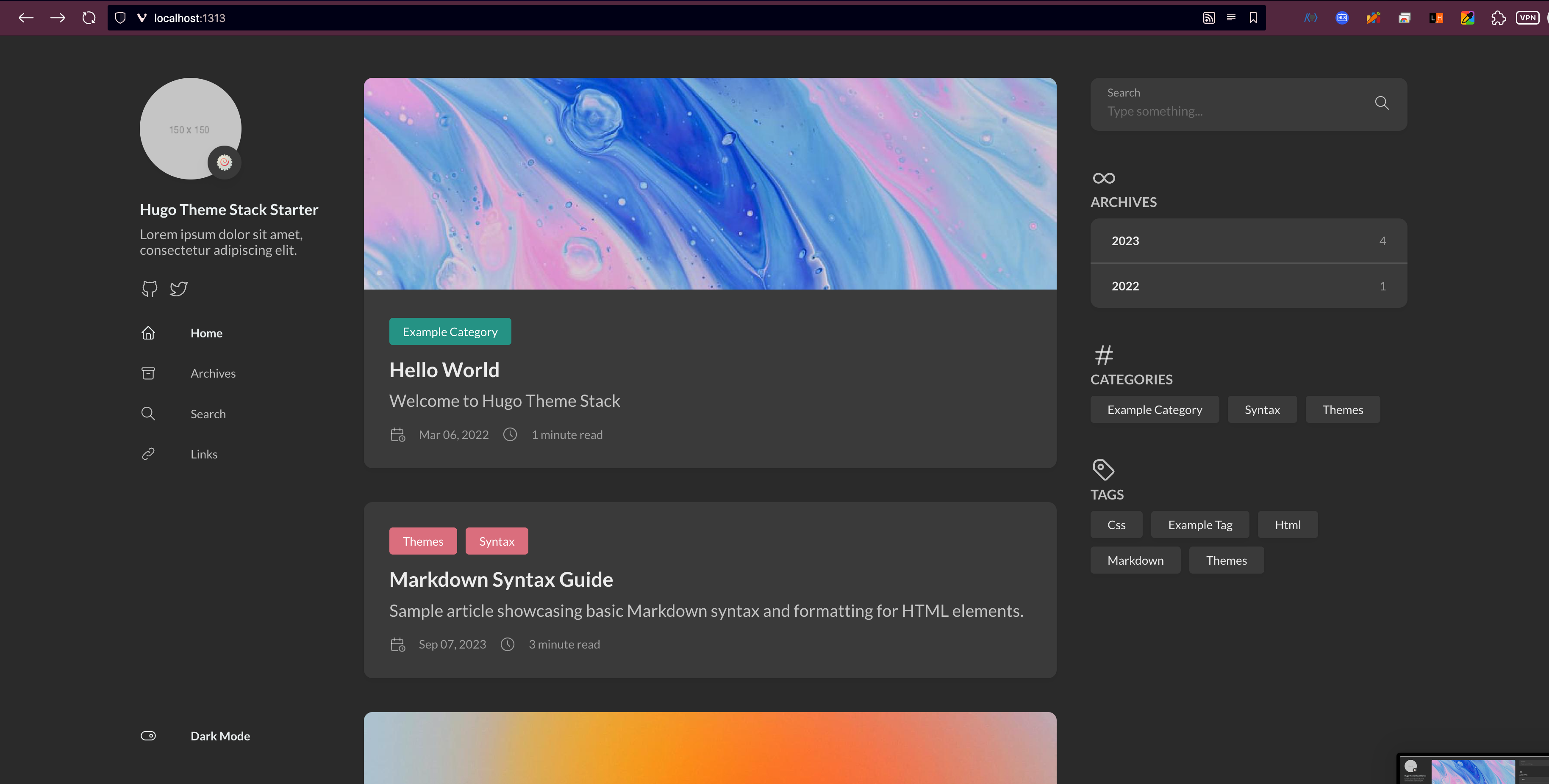 Opening your first blog